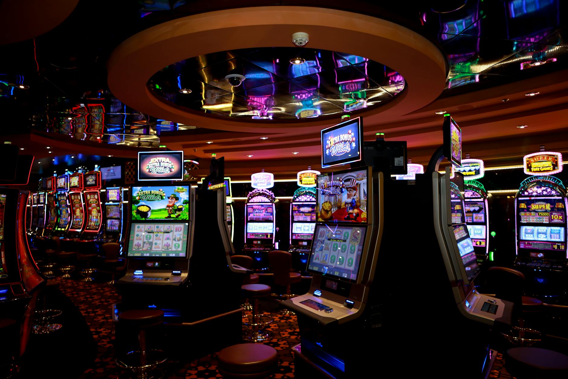 Màn hình quay hũ với hiệu ứng vừa phải và biểu tượng dễ nhìn